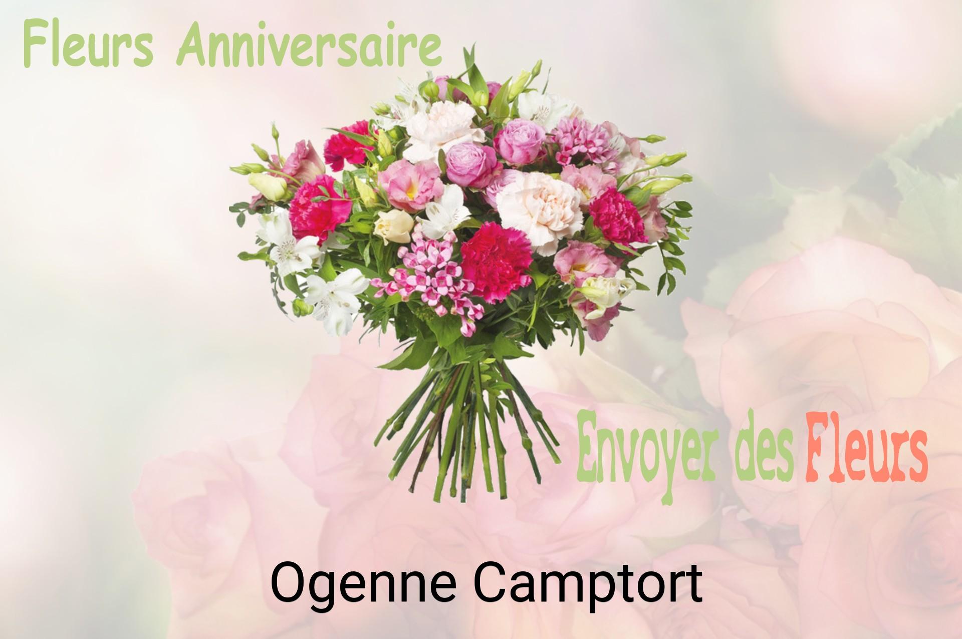 Bouquet de fleurs d’anniversaire livré à Ogenne-Camptort